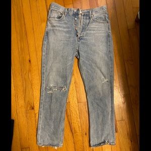 Agolde distressed jeans